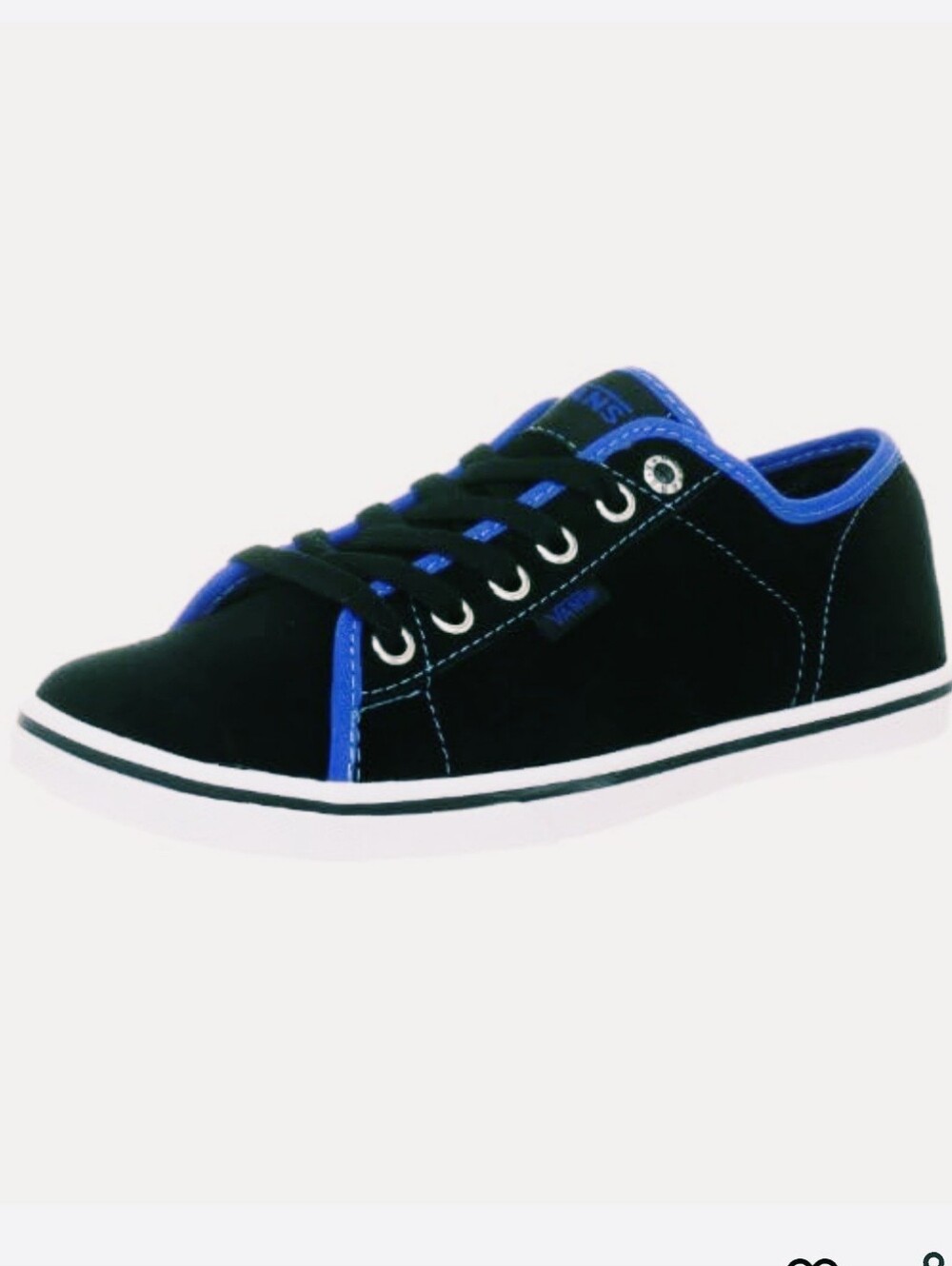 Vans Black Suede Ferris Lo Pro Sneakers.